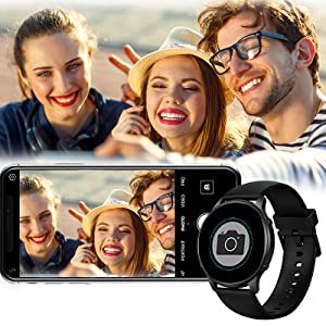 fitness watch for men women, can be used as a remote shutter of your phone camera