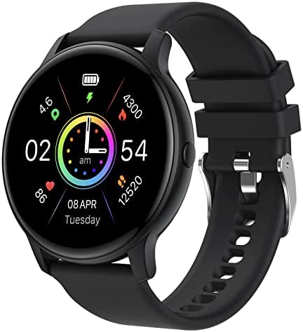 Smart Watch for Android Phones iOS Heart Rate Sleep Monitor Custom Dial Smartwat…