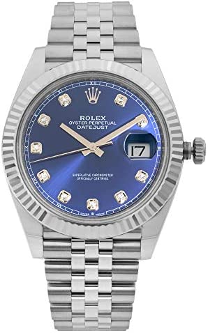 Rolex Datejust Blue Diamond Dial Automatic Men’s Jubilee Watch 126334BLDJ