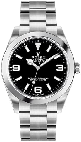 Rolex Explorer Automatic Chronometer Black Dial Men’s Watch 124270BKASO