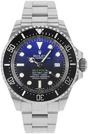 Rolex Deepsea Deep Blue Dial Sea-Dweller Men’s Luxury Watch 116660
