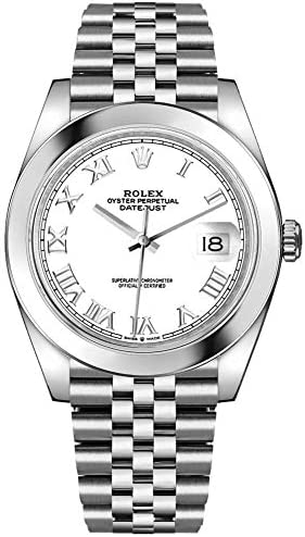 Rolex Datejust 41 126300 Jubilee Band White Roman Dial (Certified Preowned)