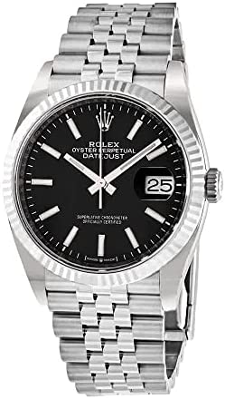 Rolex Datejust 36 Automatic Black Dial Ladies Watch 126234BKSJ