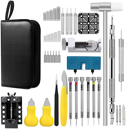 Watch Repair Kit, Professional Watch Band Link Removal Tool, Watch Battery Repla…
