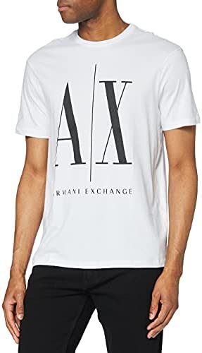 Crewneck t-shirt that includes large Armani Exchange logo from the 90’s.