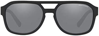 A|X ARMANI EXCHANGE Men’s Ax4074s Rectangular Sunglasses