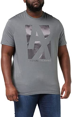 A|X ARMANI EXCHANGE Men’s Silky Large Logo T-Shirt