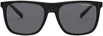 A|X ARMANI EXCHANGE Men’s Ax4102sf Low Bridge Fit Square Sunglasses