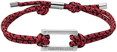AX Armani Exchange Men’s Nylon Bracelet