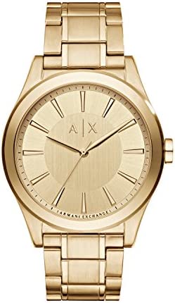 Armani Exchange Men’s AX2321 Gold Quartz Watch