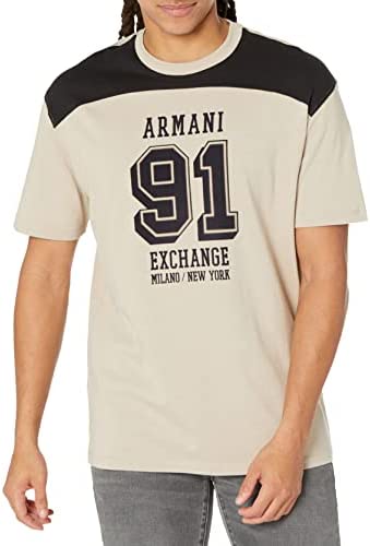 A|X ARMANI EXCHANGE Men’s 91 Logo Comfort Fit T-Shirt