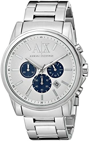 AX ARMANI EXCHANGE Men’s AX2500 Silver Watch