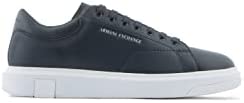 A|X ARMANI EXCHANGE Men’s Thick Sole Leather Sneakers