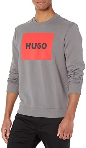 Hugo Boss Men’s Big Square Logo Long Sleeve Sweatshirt