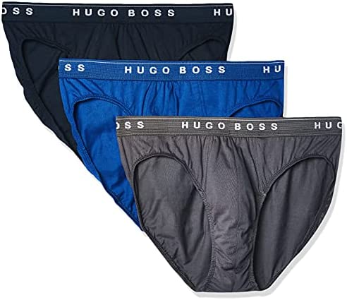 Hugo Boss Men’s 3-Pack Classic Regular Fit Stretch Briefs