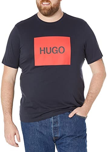 Hugo Boss Men’s Big Square Logo Short Sleeve T-Shirt