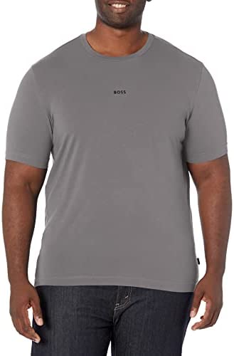 Hugo Boss Men’s Center Logo Regular Fit T-Shirt