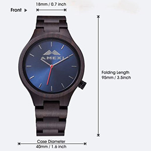 Business Casual Wristwatches Personalized Wood Watches Gifts for Men