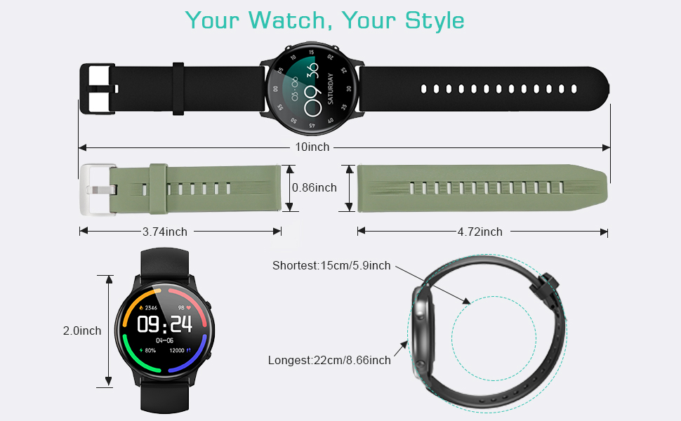 smart watch for men women