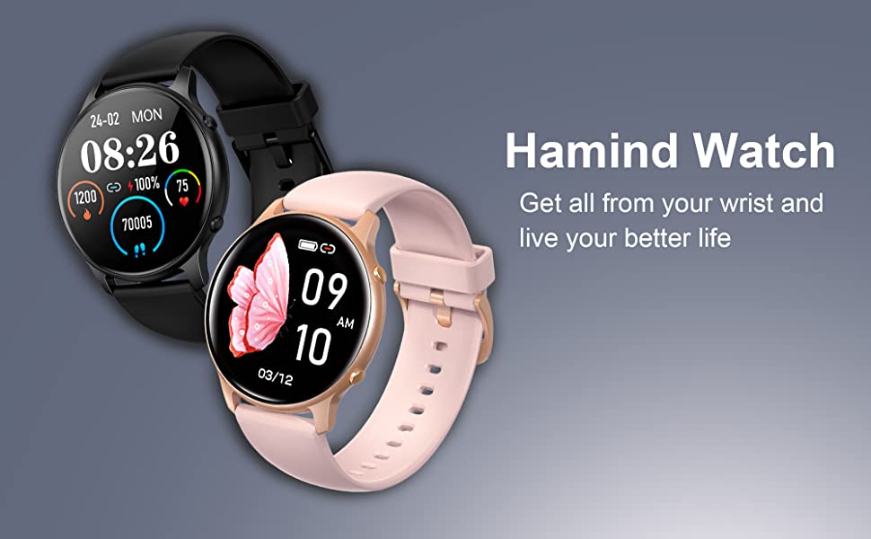 hamind watch, get all from your wrist and live your better life