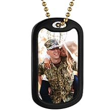 Personalised Dog Tag with silicone edge