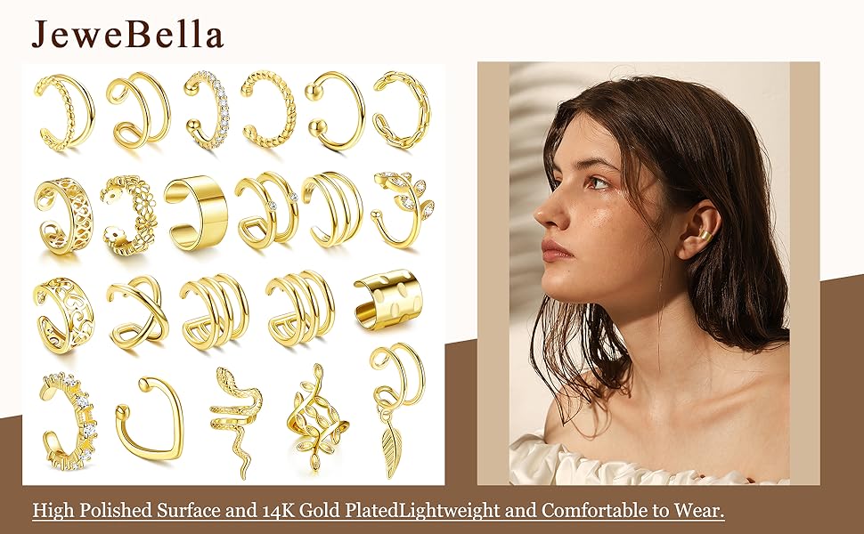 Ear Cuffs Orecchini Donna