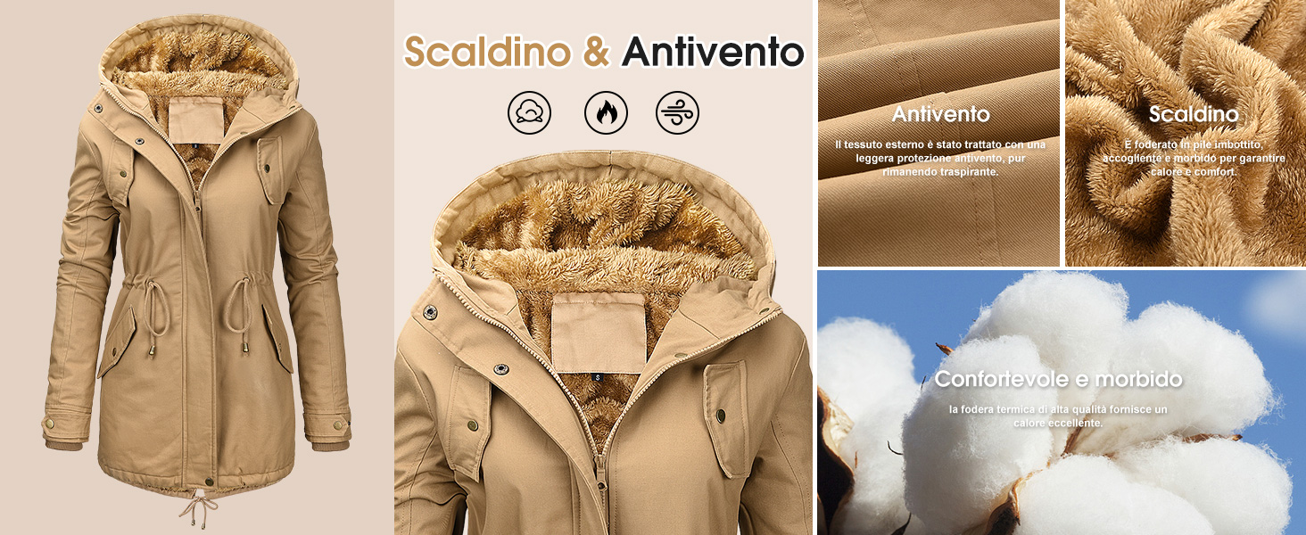 Cappotto Giubbotto Donna