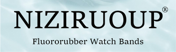 fkm rubber watch strap