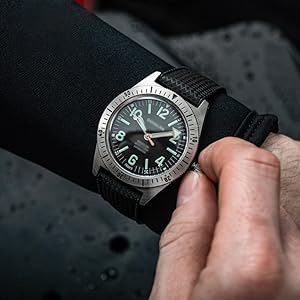 Tropicale Stile Cinturino Orologio FKM Sgancio Rapido Gomma Fluorurata 20mm 22mm