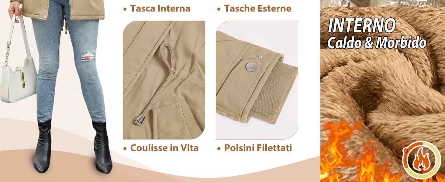 Cappotto Donna Invernale