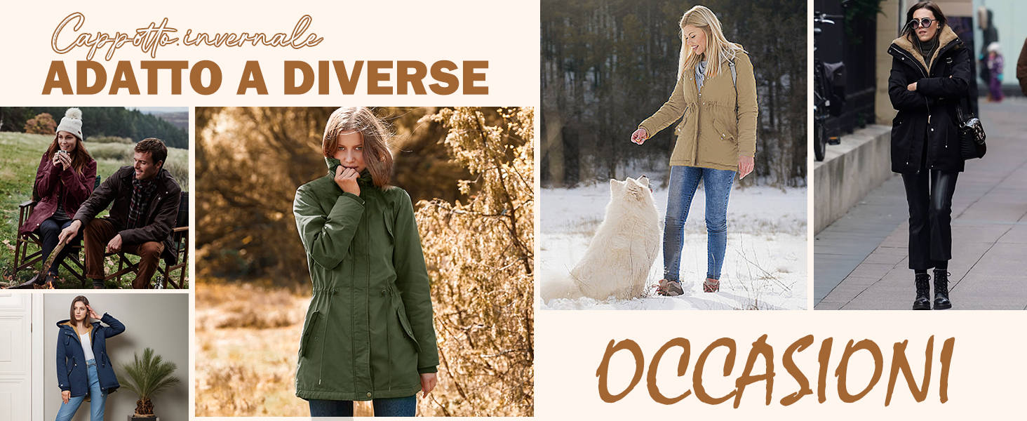 Cappotto Donna Invernale