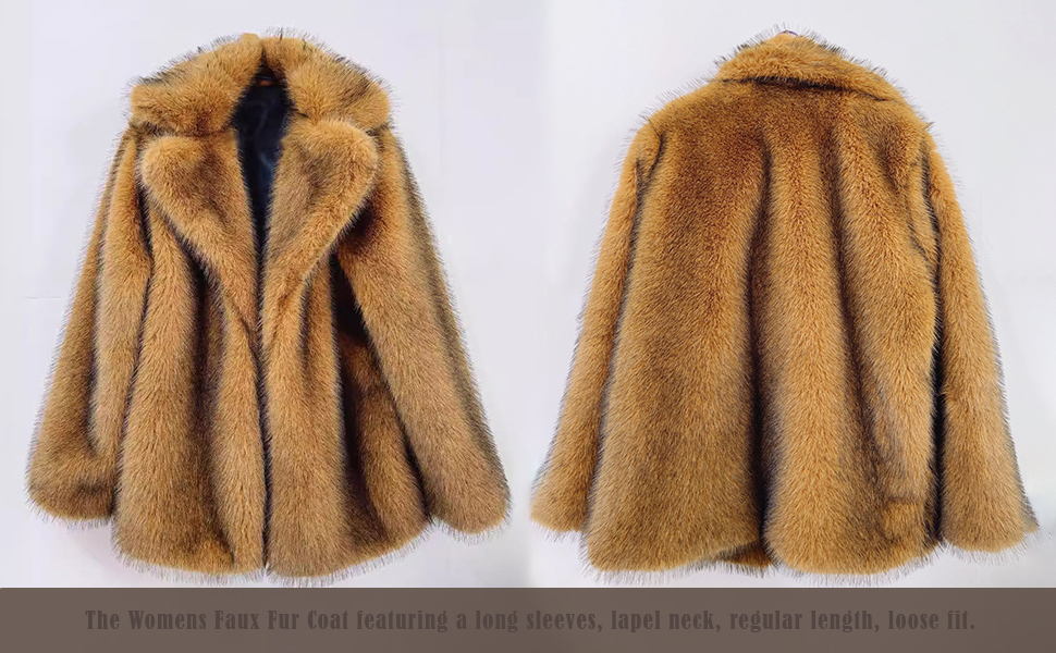 ZhuiKun Donna Cappotto in Pelliccia Sintetica Giacca Corto in Pelliccia Artificiale Parka Invernale